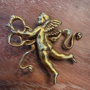 Metropolitan Museum of Art Cherub Vintage Brooch